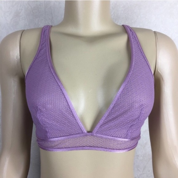Victoria’s Secret Purple Mesh Bra - Picture 1 of 3